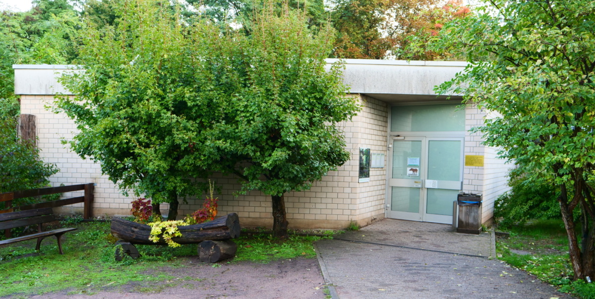 Südamerikahaus Zoo Saarbrücken Blick auf das Südamerikahaus im Saarbrücker Zoo
