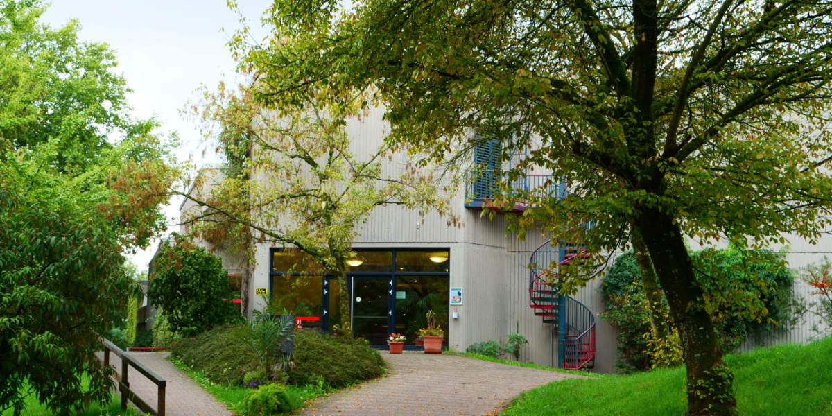 Afrikahaus Zoo Saarbrücken Blick auf das Afrikahaus im Saarbrücker Zoo