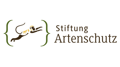 Das Logo der Stiftung Artenschutz ist zu sehen